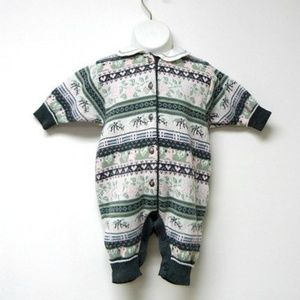 knitted wool blend  coverall